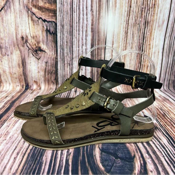 OTBT Shoes - OTBT Stargaze Studded Bohemian Gladiator Sandals New Women's Size 6